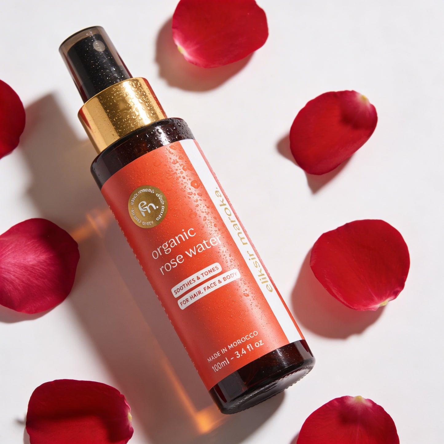 100% Organic Rose Hydrolat | Pure Facial Toner