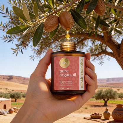 100% Pure Moroccan Argan Oil | Cold-Pressed Organic
