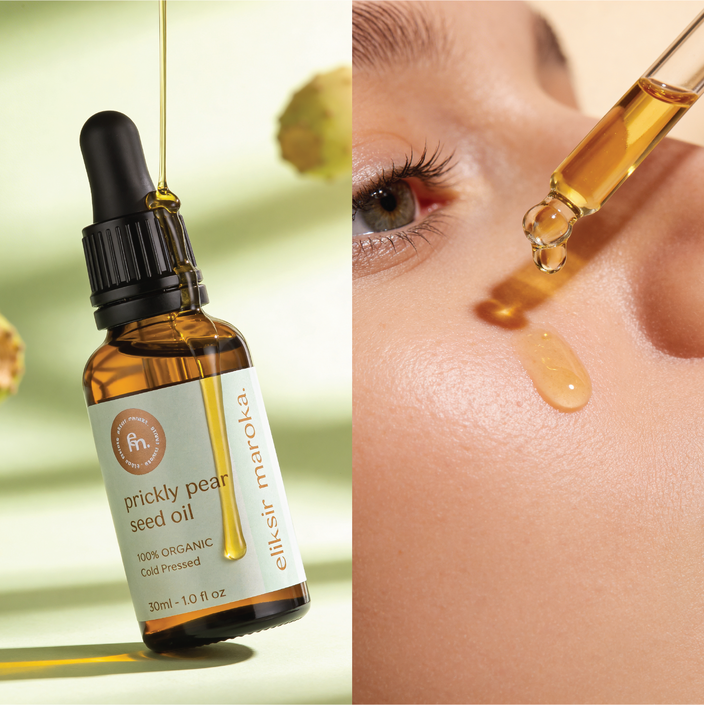 100% Pure Prickly Pear Seed Oil | Cold-Pressed